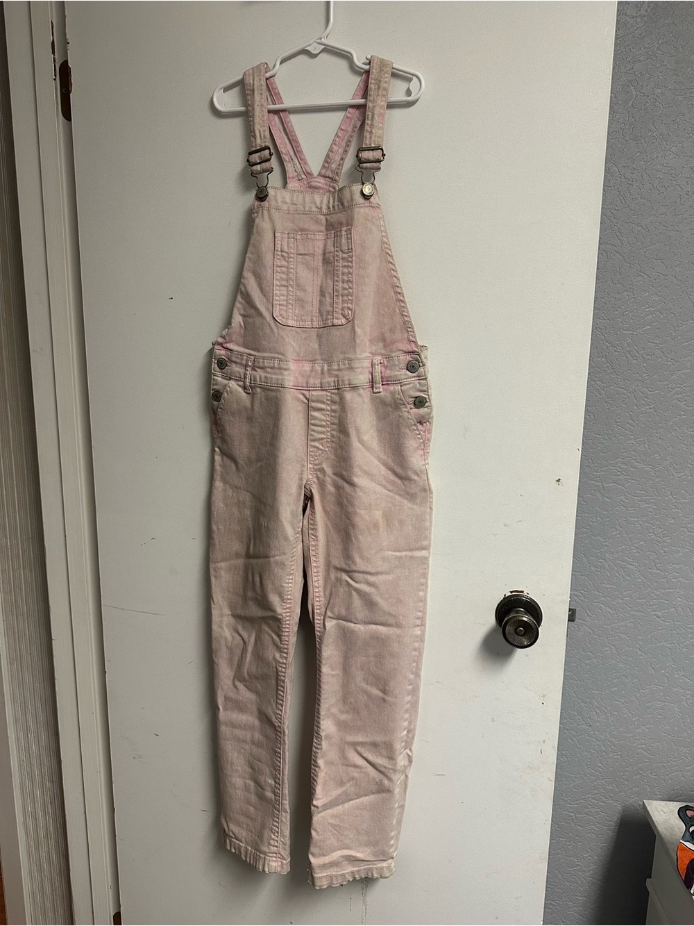 Light Pink Women's Denim Overalls